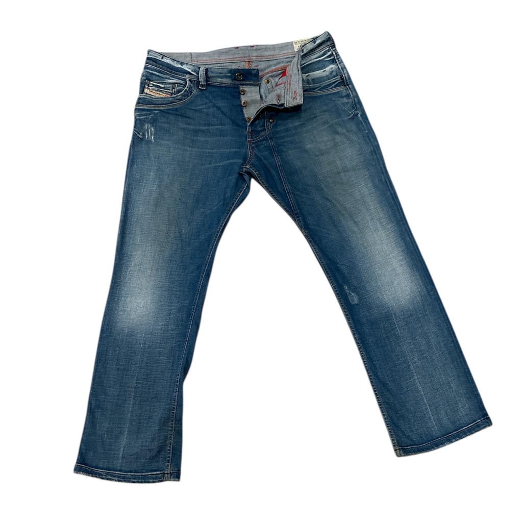 Diesel Lemmen Vintage Men's Blue Jeans